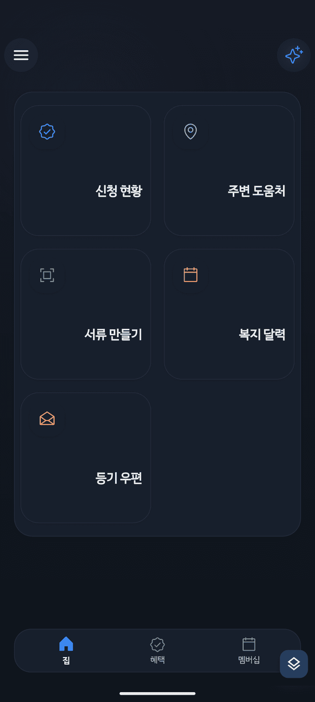 복(Bok) 대시보드 화면